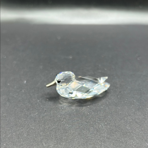 Swarovski Silver Crystal Duck 置物 Swarovski Silver Crystal Duck with Rhodium Beak. Perfect!
